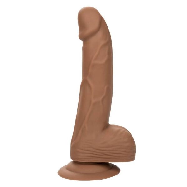 CALIFÓRNIA EXOTICS SILICONE 15,24 CM MARROM - Imagen 9