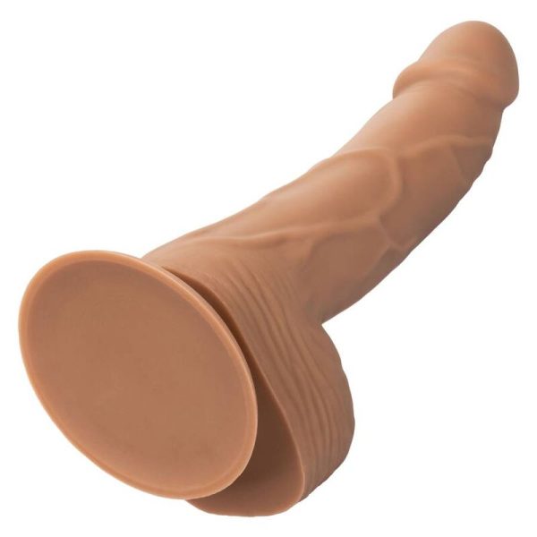 CALIFÓRNIA EXOTICS SILICONE 15,24 CM MARROM - Imagen 5