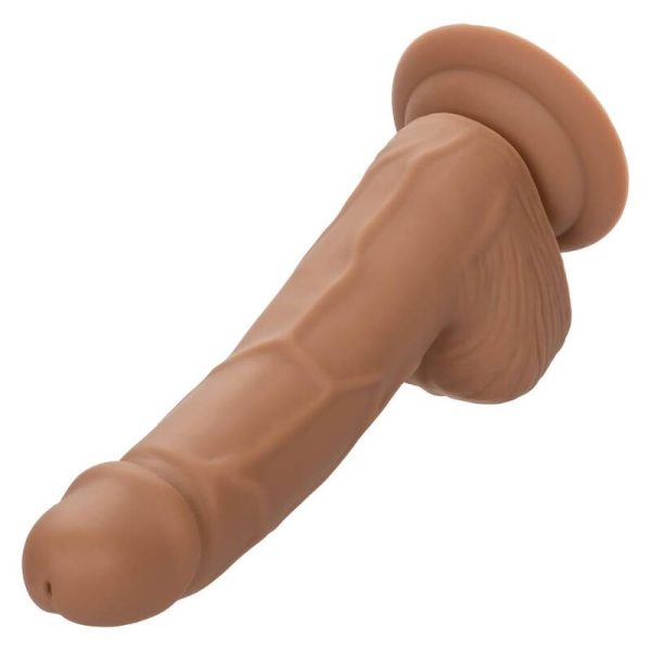 CALIFÓRNIA EXOTICS SILICONE 15,24 CM MARROM - Imagen 6