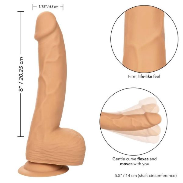 CALIFÓRNIA EXOTICS SILICONE STUDS 20,32 CM SKIN - Imagen 2