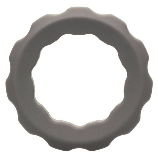 CALIFÓRNIA EXOTICS ALPHA ERECT ANEL CINZA - Imagen 6