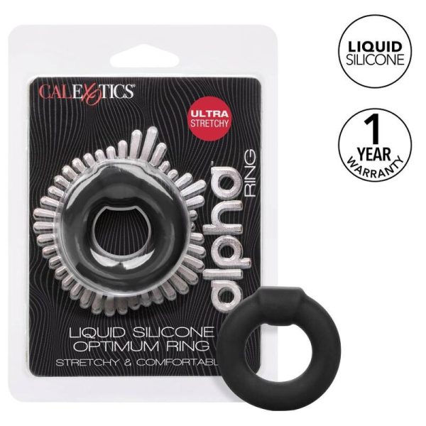 CALIFÓRNIA EXOTICS ALPHA OPTIMUM ANEL PRETO - Imagen 2