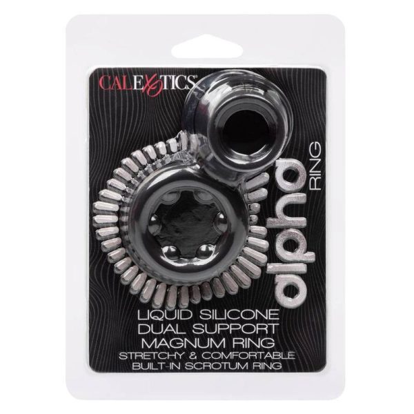 ANEL CALIFÓRNIA EXOTICS ALPHA DUPLO MAGNUM PRETO - Imagen 11