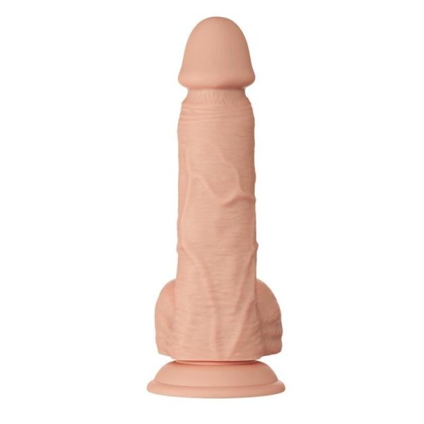 BELO ENCONTRO BAHAMUT DILDO REALÍSTICO E FLEXÍVEL 21,8 CM - CARNE - Imagen 3