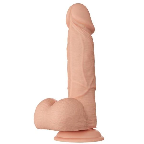 BELO ENCONTRO BAHAMUT DILDO REALÍSTICO E FLEXÍVEL 21,8 CM - CARNE - Imagen 2