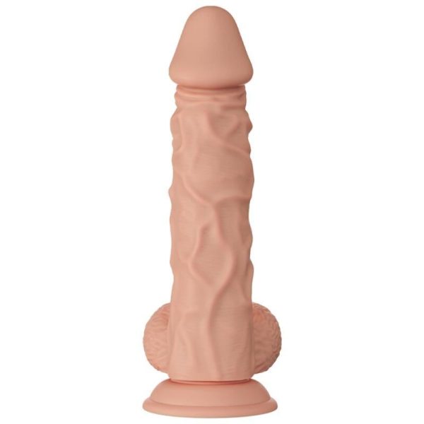 BELO ENCONTRO BURAQUE REALÍSTICO E FLEXÍVEL DILDO 24 CM - CARNE - Imagen 3