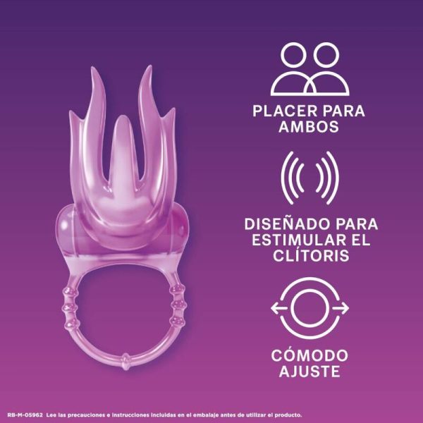 DUREX - ANEL PARA PÉNIS VIBRANTE INTENSO DIABLILLO - Imagen 3