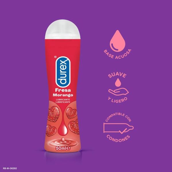 DUREX - JOGO MORANGO 50 ML - Imagen 2