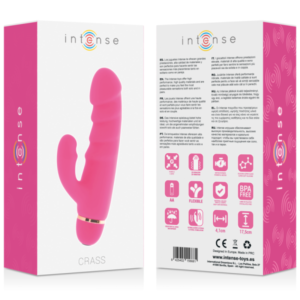 INTENSE CRASS 20 SPEEDS SILICONE PINK - Imagen 6