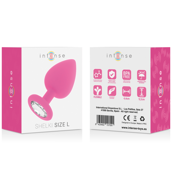 INTENSO SHELKI L PLUG ANAL HOT PINK - Imagen 6