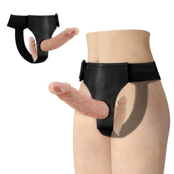 BAILE - ULTRA PASSIONATE HARNESS DOUBLE DILDOS WITH HARNESS - Imagen 2