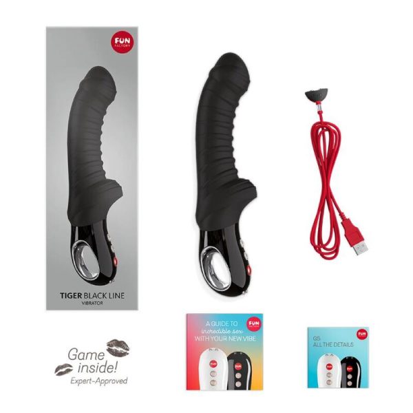FUN FACTORY - TIGER VIBRATOR BLACK LINE - Imagen 8