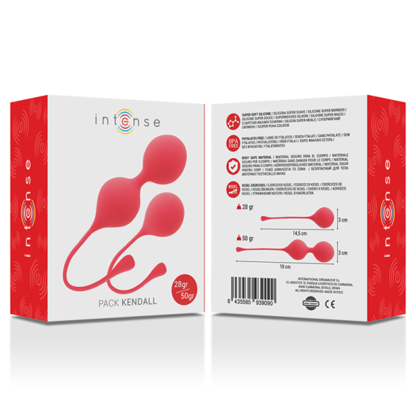 INTENSO - KEGEL BEADS PACK KENDALL RED - Imagen 3