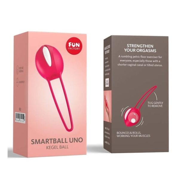 FUN FACTORY - SMARTBALL UNO BRANCO/VERMELHO ÍNDIA - Imagen 2