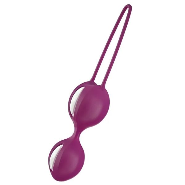 FUN FACTORY - SMARTBALLS DUO BRANCO/UVA - Imagen 2