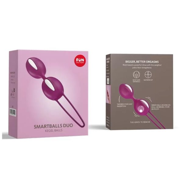 FUN FACTORY - SMARTBALLS DUO BRANCO/UVA - Imagen 3
