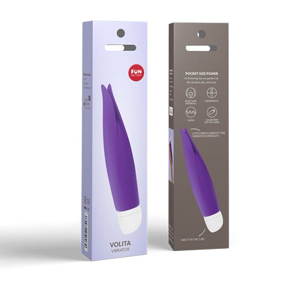 FUN FACTORY - VOLITA SLIM VIBRATOR VIOLET - Imagen 2