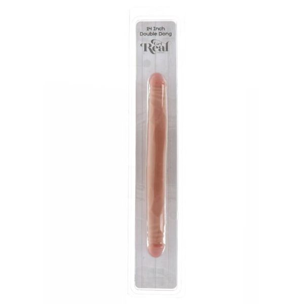 GET REAL - DOUBLE DONG 35 CM PELE - Imagen 4