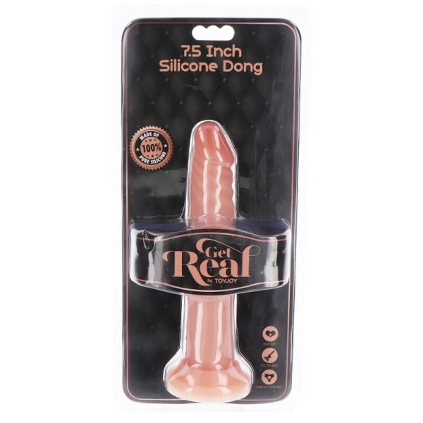 GET REAL - SILICONE DONG 19 CM PELE - Imagen 3