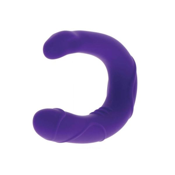 CAI NA REAL - VOGUE MINI DUPLO DONG ROXO - Imagen 3