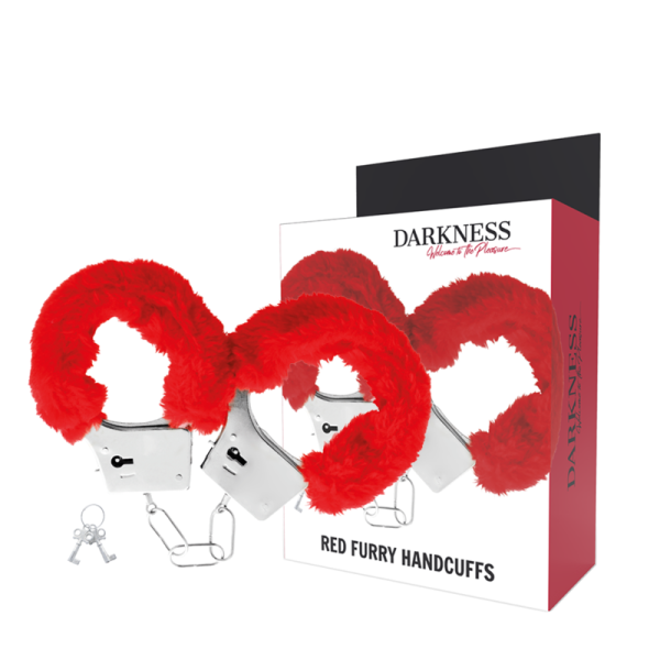 DARKNESS - ALGEMAS DE METAL FORRO VERMELHO - Imagen 2