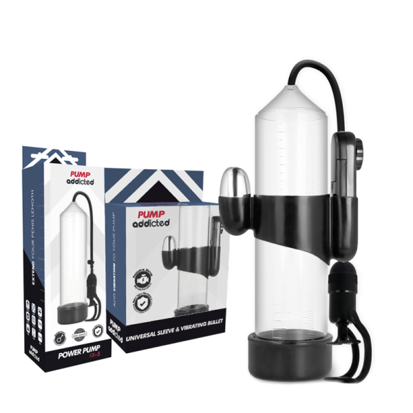 PUMP ADDICTED - VIBRADOR TRANSPARENTE RX5 - Imagen 2