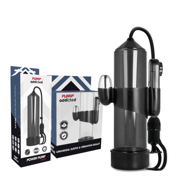 PUMP ADDICTED - VIBRADOR PRETO RX5 - Imagen 2