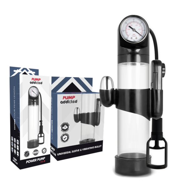 PUMP ADDICTED - VIBRADOR TRANSPARENTE RX9 - Imagen 2
