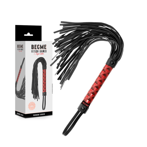 BEGME - RED EDITION VEGAN LEATHER FLOGGER - Imagen 2