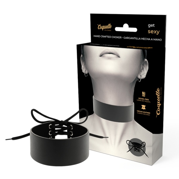 COQUETTE CHIC DESIRE - GARGANTILHA DE COURO VEGANO - Imagen 2