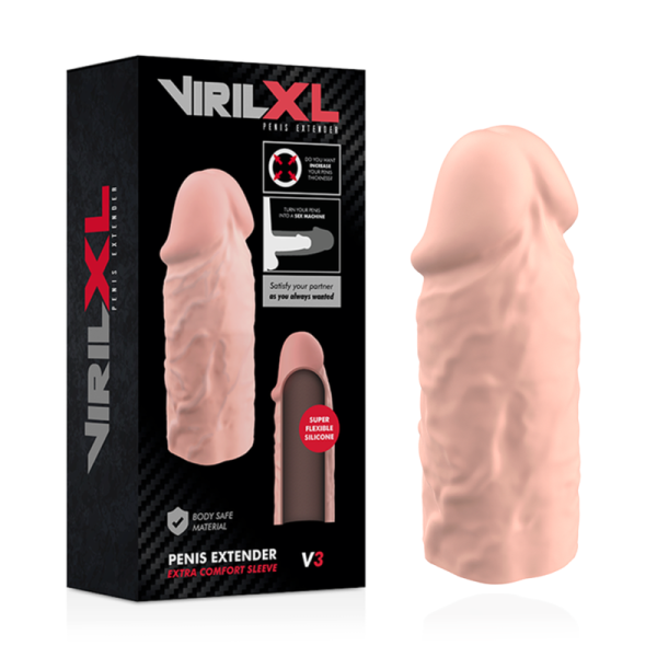 VIRILXL - EXTENSÃO DE PÊNIS NATURAL DE SILICONE LÍQUIDO V3 - Imagen 2