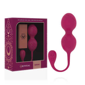 RITHUAL - NISHA BOLAS DE KEGEL VIBRATÓRIAS RECARREGÁVEIS