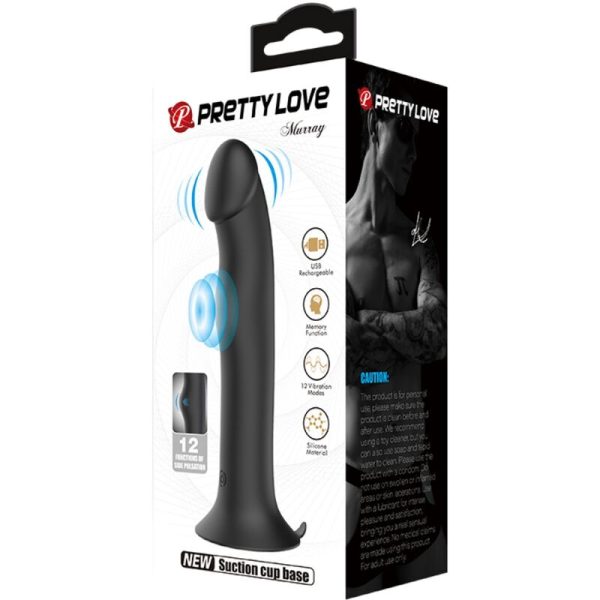 PRETTY LOVE - MURRAY VIBRADOR E ESTIMULADOR PRETO - Imagen 11