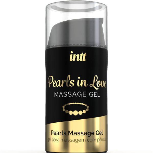 INTT MASSAGE & ORAL SEX - PÉROLAS APAIXONADAS COM COLAR DE PÉROLAS E GEL DE SILICONE - Imagen 2