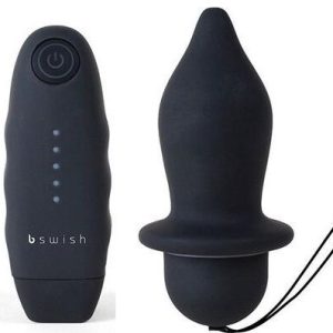 B SWISH - BFILLED CLASSIC VIBRATING PLUG PRETO