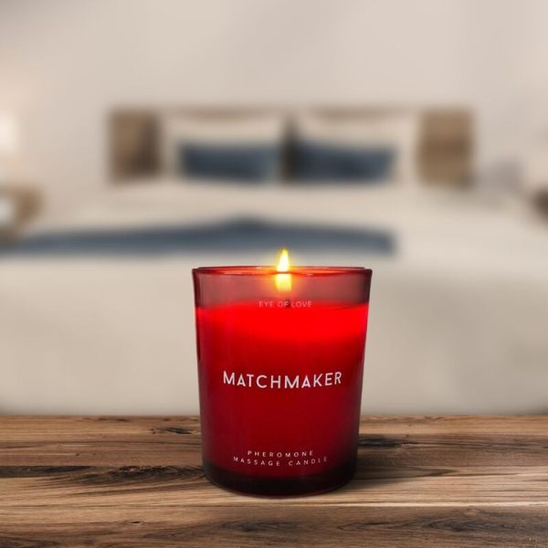 EYE OF LOVE - VELA DE MASSAGEM DIAMANTE VERMELHO MATCHMAKER ATTRACT HIM 150 ML - Imagen 7