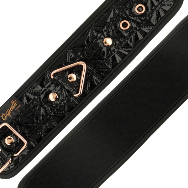 COQUETTE CHIC DESIRE - ALGEMAS BLACK EDITION COM FORRO DE NEOPRENE - Imagen 4