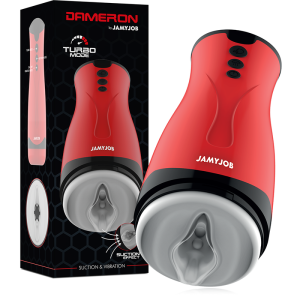JAMYJOB - DAMERON MASTURBADOR DE SUCÇÃO E VIBRAÇÃO