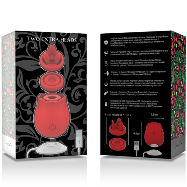 MIA - TWO HEADS CLITORAL STIMULATOR LUXURY EDITION - Imagen 7