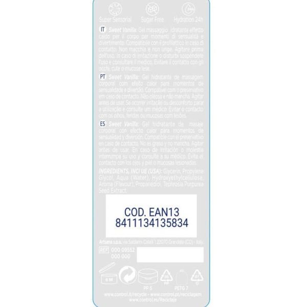 CONTROL 2-1 MASSAGEM E PRAZER MADAGASCAR DOCE 200ML - Imagen 2