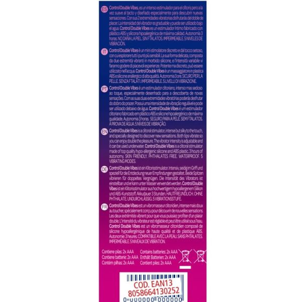 CONTROLE VIBES DUPLAS PARA A ESTIMULAÇÃO CLITORAL - Imagen 3