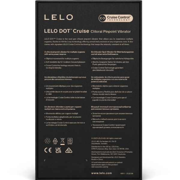 LELO DOT CRUISE ESTIMULADOR CLITORIAL SORBET DE LIMÃO - Imagen 7