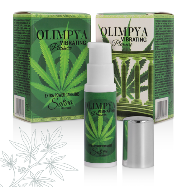 OLIMPYA - VIBRATING PLEASURE EXTRA SATIVA CANNABIS - Imagen 4