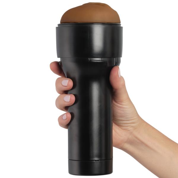 MASTURBADOR KIIROO FEEL STROKER - MARROM MEIO - Imagen 4