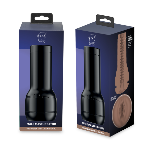 MASTURBADOR KIIROO FEEL STROKER - MARROM MEIO - Imagen 6