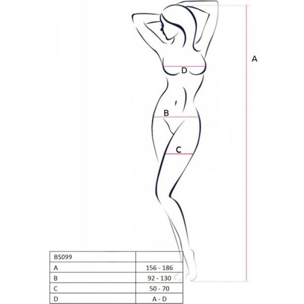PASSION - BS099 BODYSTOCKING - Imagen 7