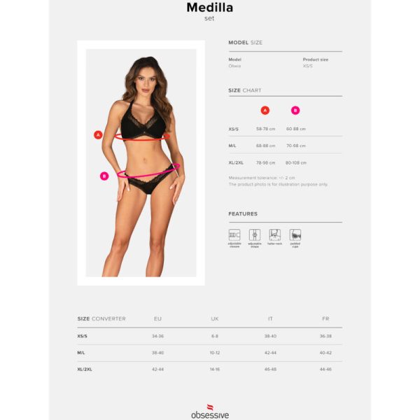 OBSESSIVE - MEDILLA CONJUNTO DUAS PEÇAS - Imagen 7