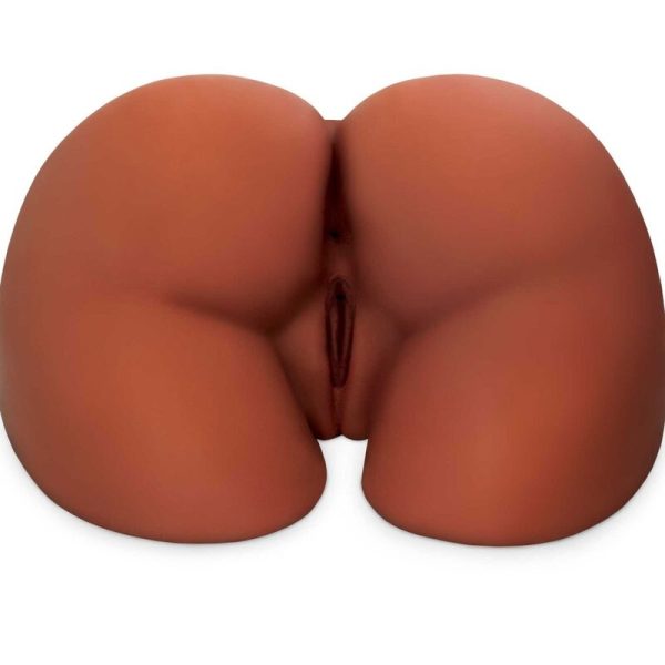 PDX PLUS - MASTURBADOR PERFECT ASS XL DUPLA ENTRADA MARROM - Imagen 2