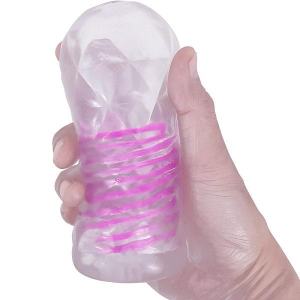 PRETTY LOVE - MASTURBADOR MASCULINO FANTASY ESPIRAL INTERNA Y BOLAS TRANSPARENTE - Imagen 7