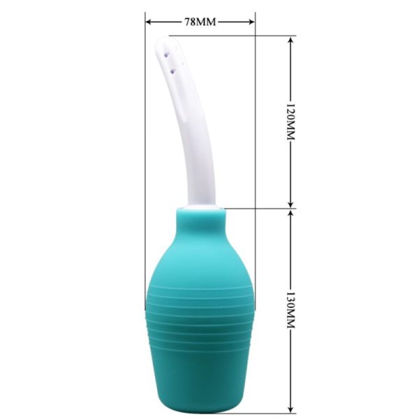 MR PLAY - CHUVEIRO DE BORRACHA ANAL PEAR AZUL - Imagen 7